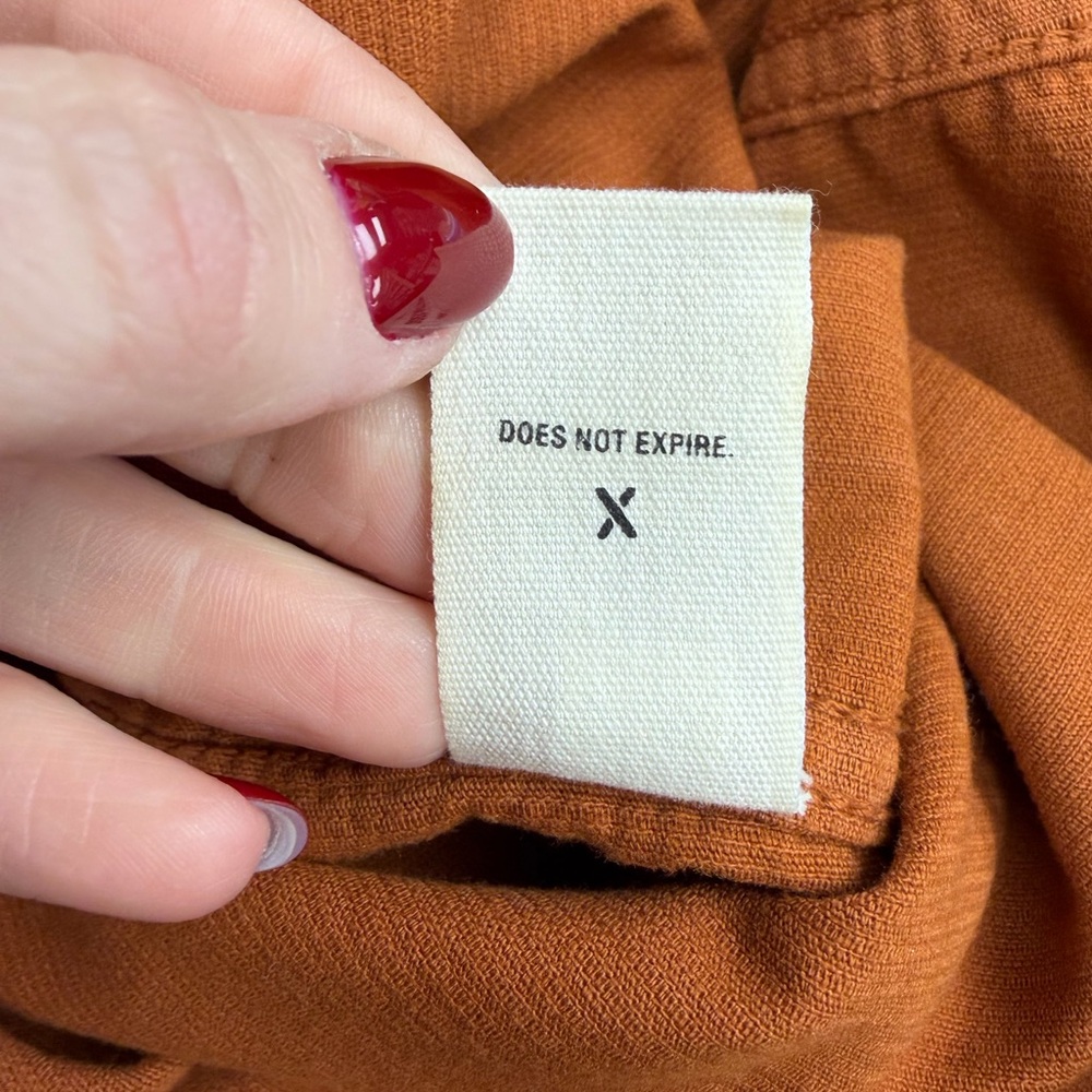 Alex Mill Corduroy Rust Colored Shirt Jacket - Picture 5 of 5